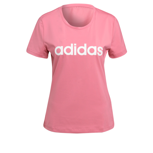 Womens Linear Logo Short Sleeve T-Shirt