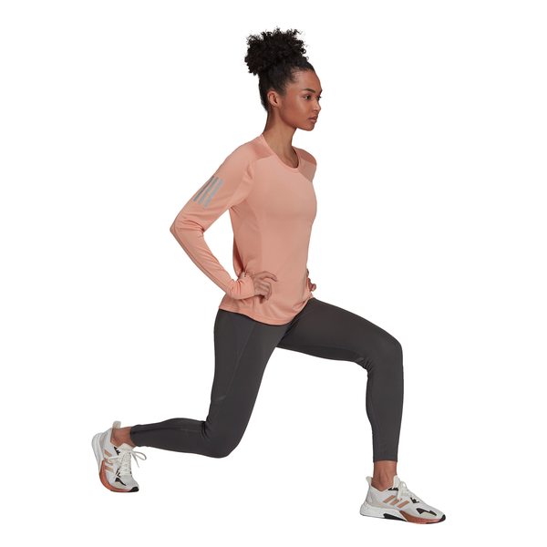 Womens Own The Run Long Sleeve T-Shirt