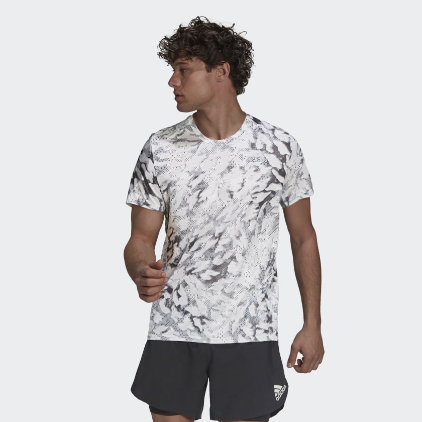 Mens Fast Printed Short Sleeve T-Shirt