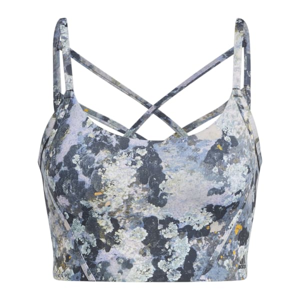 Womens Yoga All Over Print Light Impact Sports Bra