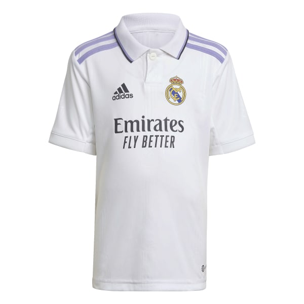 Kids Real Madrid CF Home Replica Kit 22/23