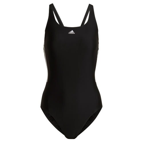 Womens 3 Stripes One Piece Swimsuit