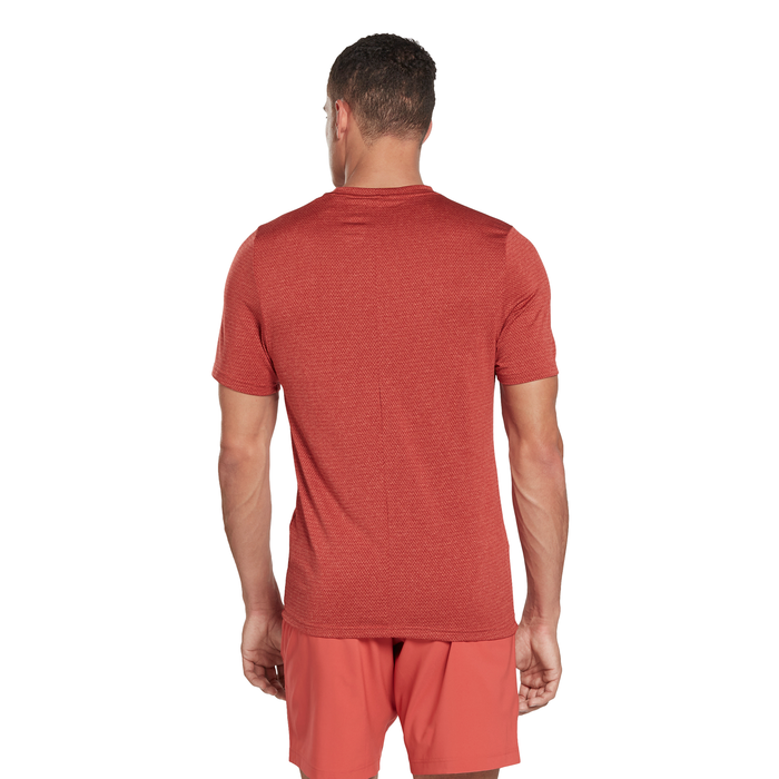 Mens Workout Ready Melange Short Sleeve T-Shirt