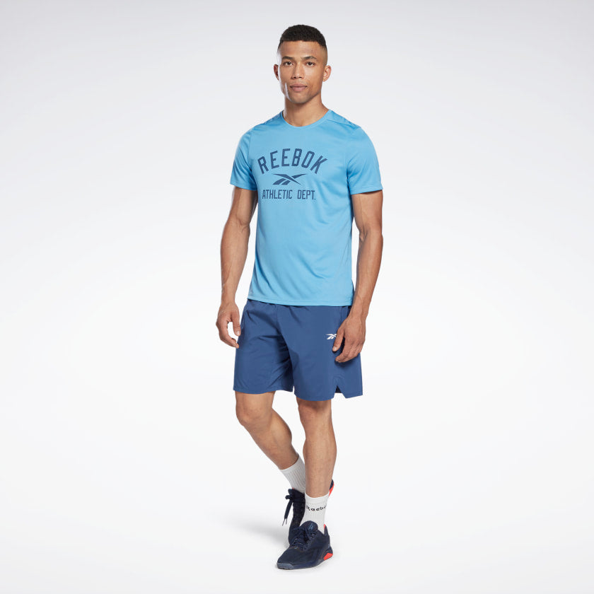 Mens Workout Ready Graphic Short Sleeve T-Shirt