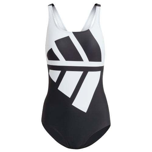 Womens 3 Stripes One Piece Swimsuit