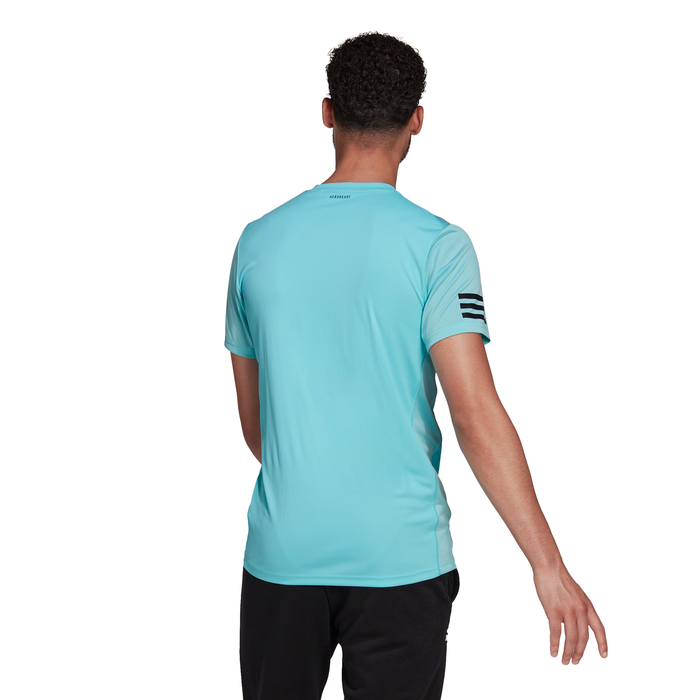 Mens 3 Stripe CLub Tennis T-Shirt