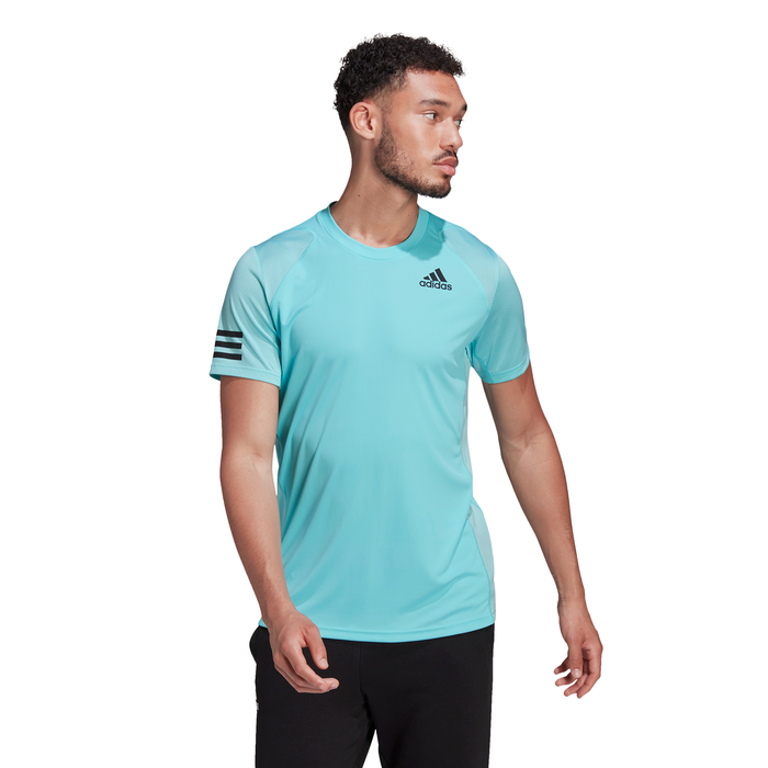 Mens 3 Stripe CLub Tennis T-Shirt