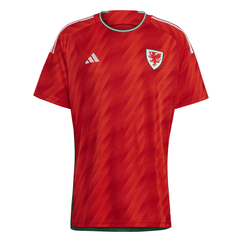 Mens Wales World Cup 2022 Home Replica Jersey