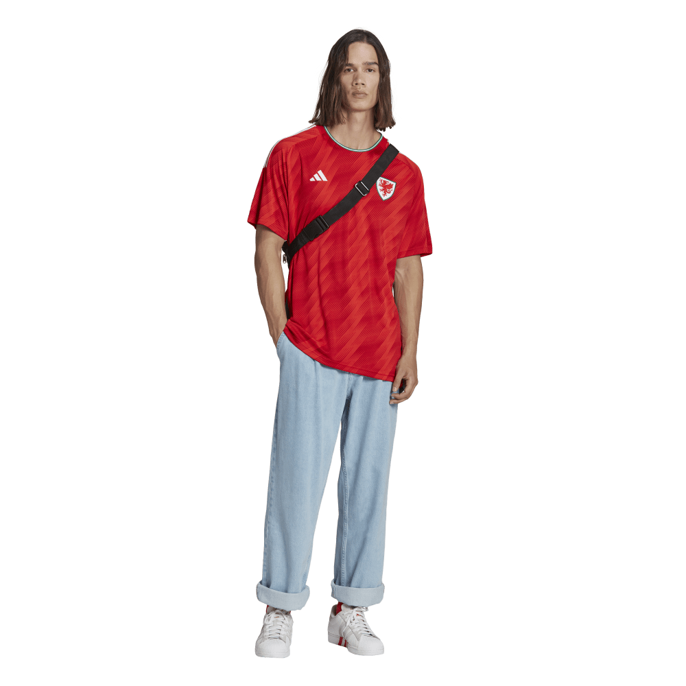 Mens Wales World Cup 2022 Home Replica Jersey
