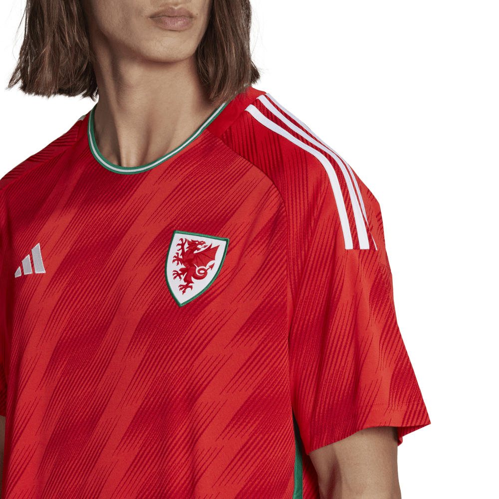 Mens Wales World Cup 2022 Home Replica Jersey