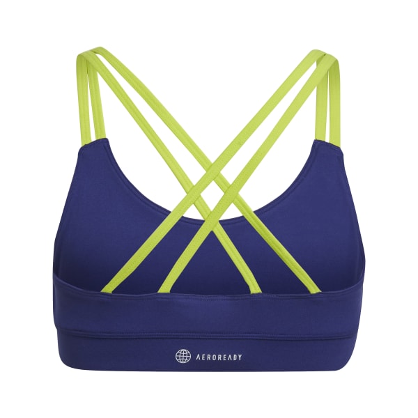 Girls Performance Colorblock Strappy Bra