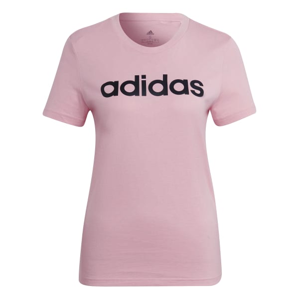 Womens Linear Logo Short Sleeve T-Shirt