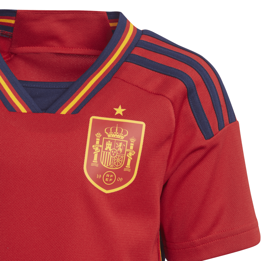 Kids Spain World Cup 2022 Home Replica Kit