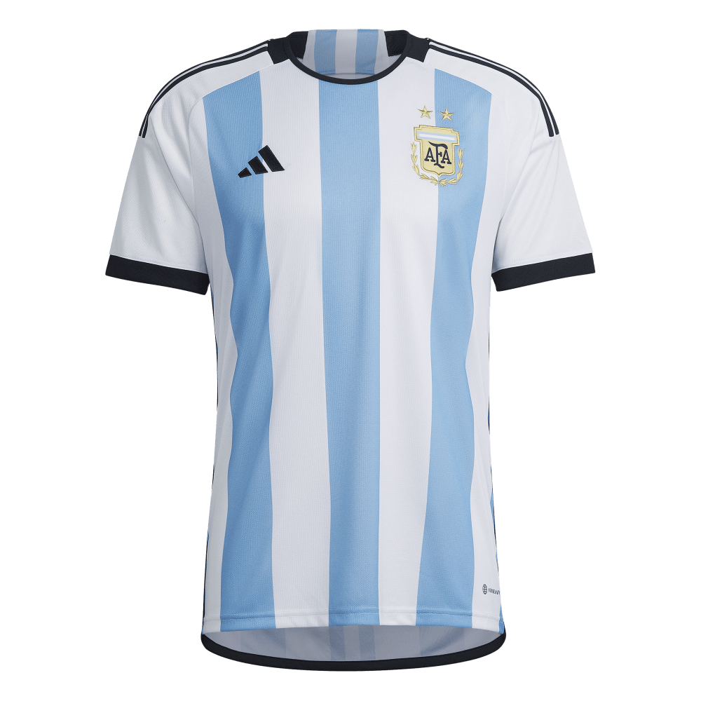 Mens Argentina World Cup 2022 Home Replica Jersey