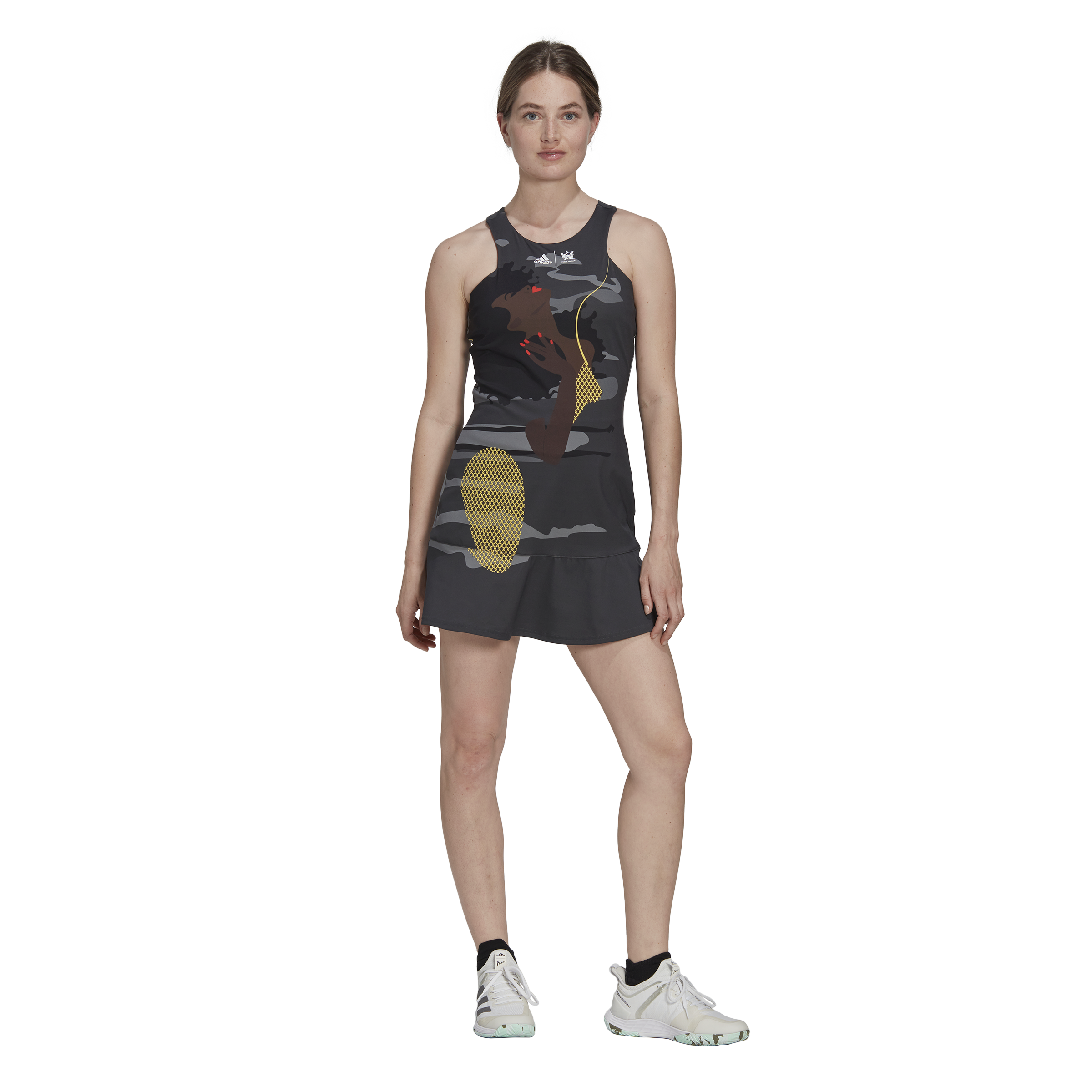 Womens Tennis Printed Dress