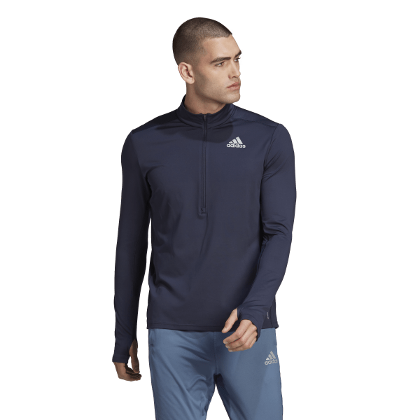 Mens Own The Run 1/2 Zip LongSleeve