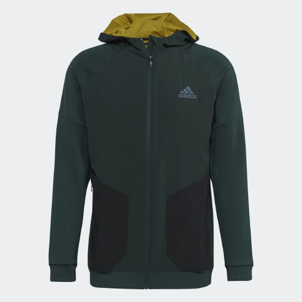 Mens Training Full-Zip Hoodie