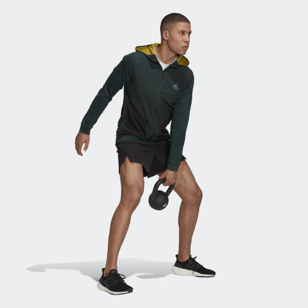 Mens Training Full-Zip Hoodie