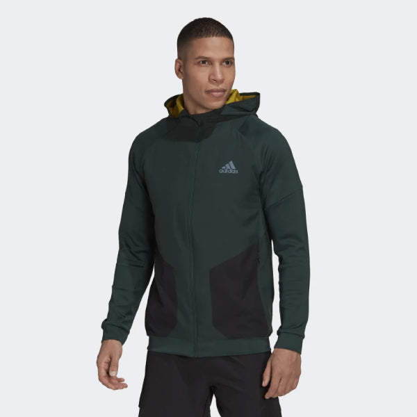 Mens Training Full-Zip Hoodie