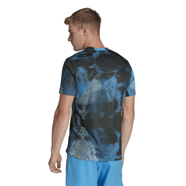 Mens Designed For Training HIIT Allover Print Short Sleeve T-Shirt