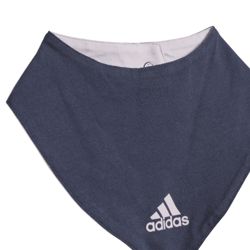 Girls 3-Stripes Onesie with Bib