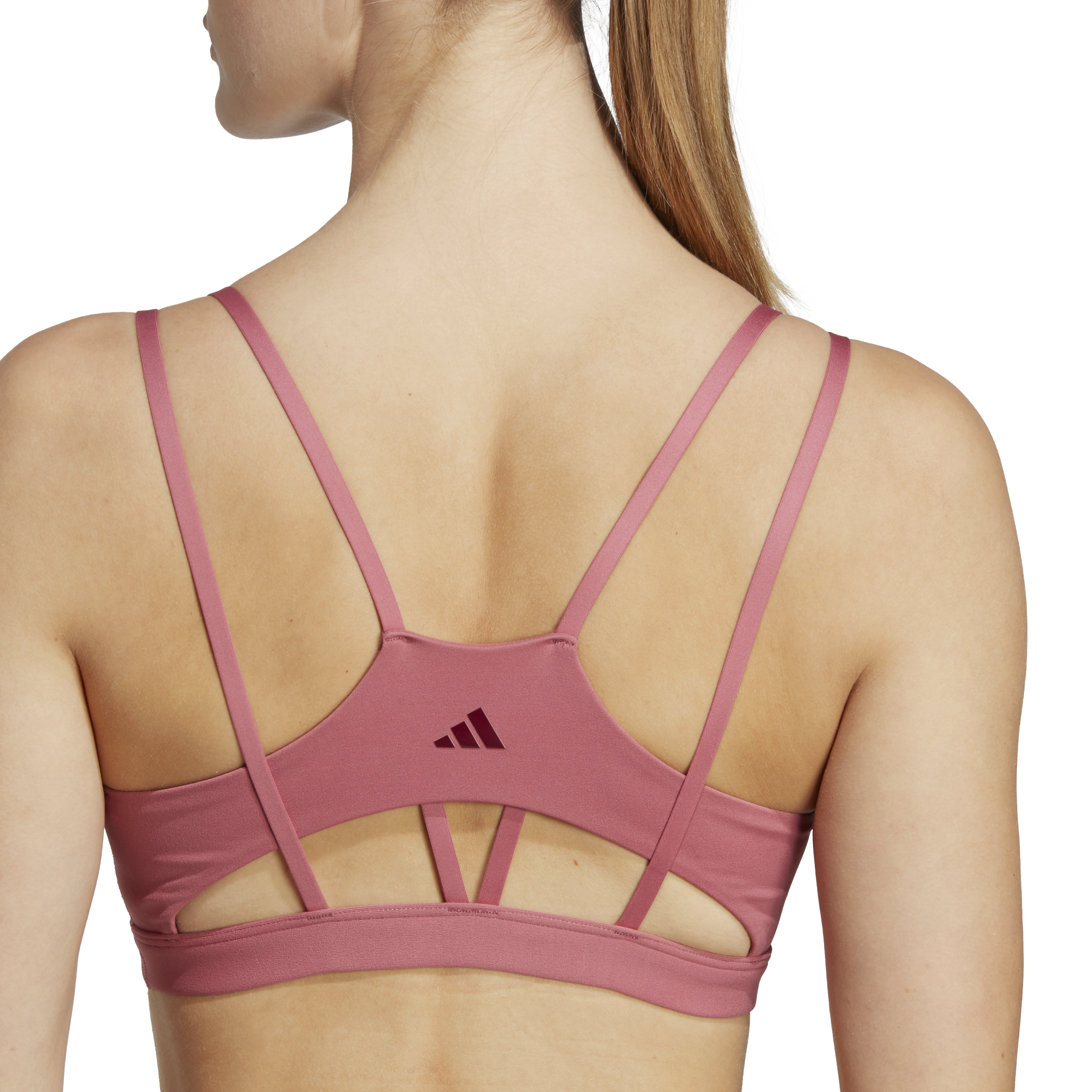 Womens Luxe Light Impact Sports Bra