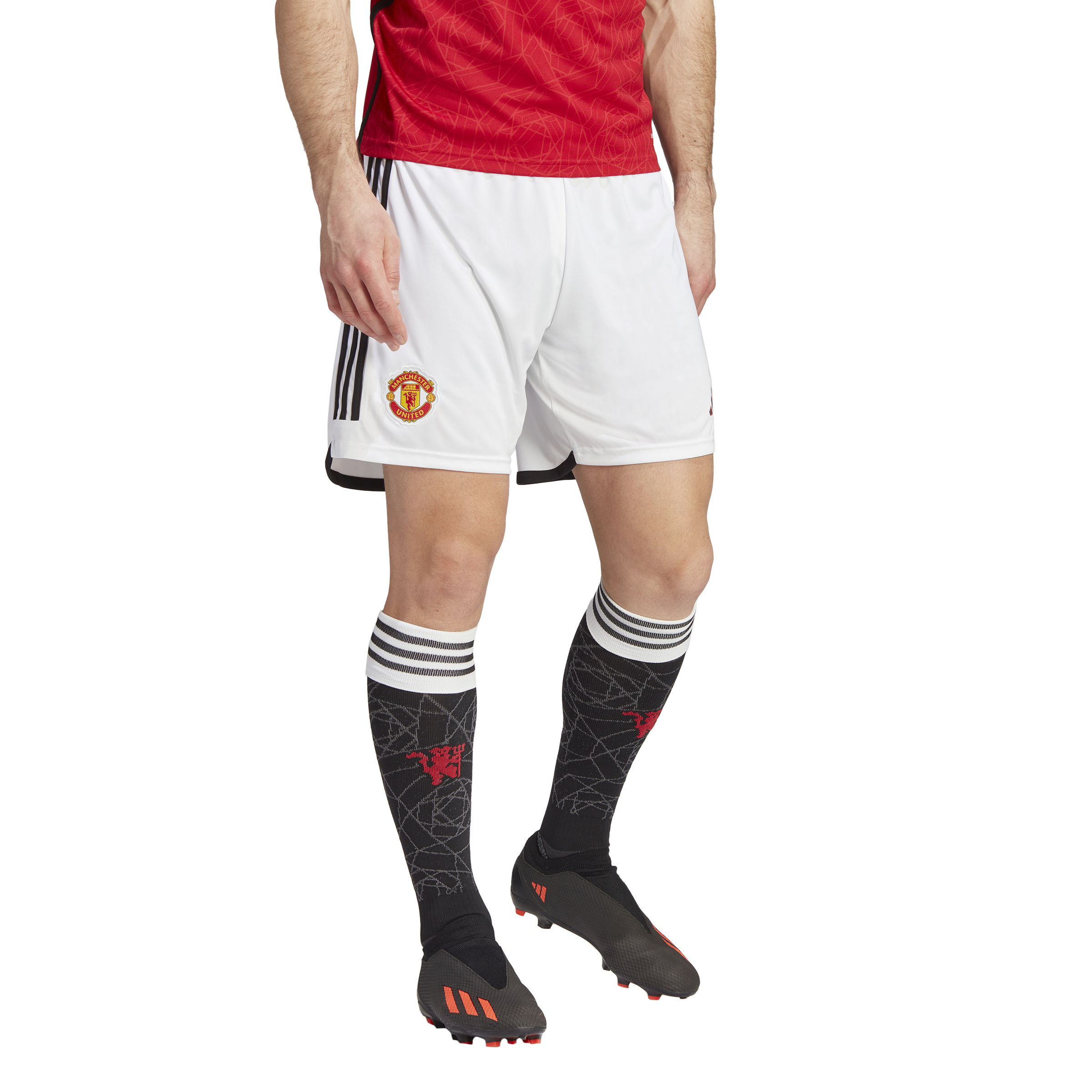 Mens Manchester United FC Home Replica Shorts