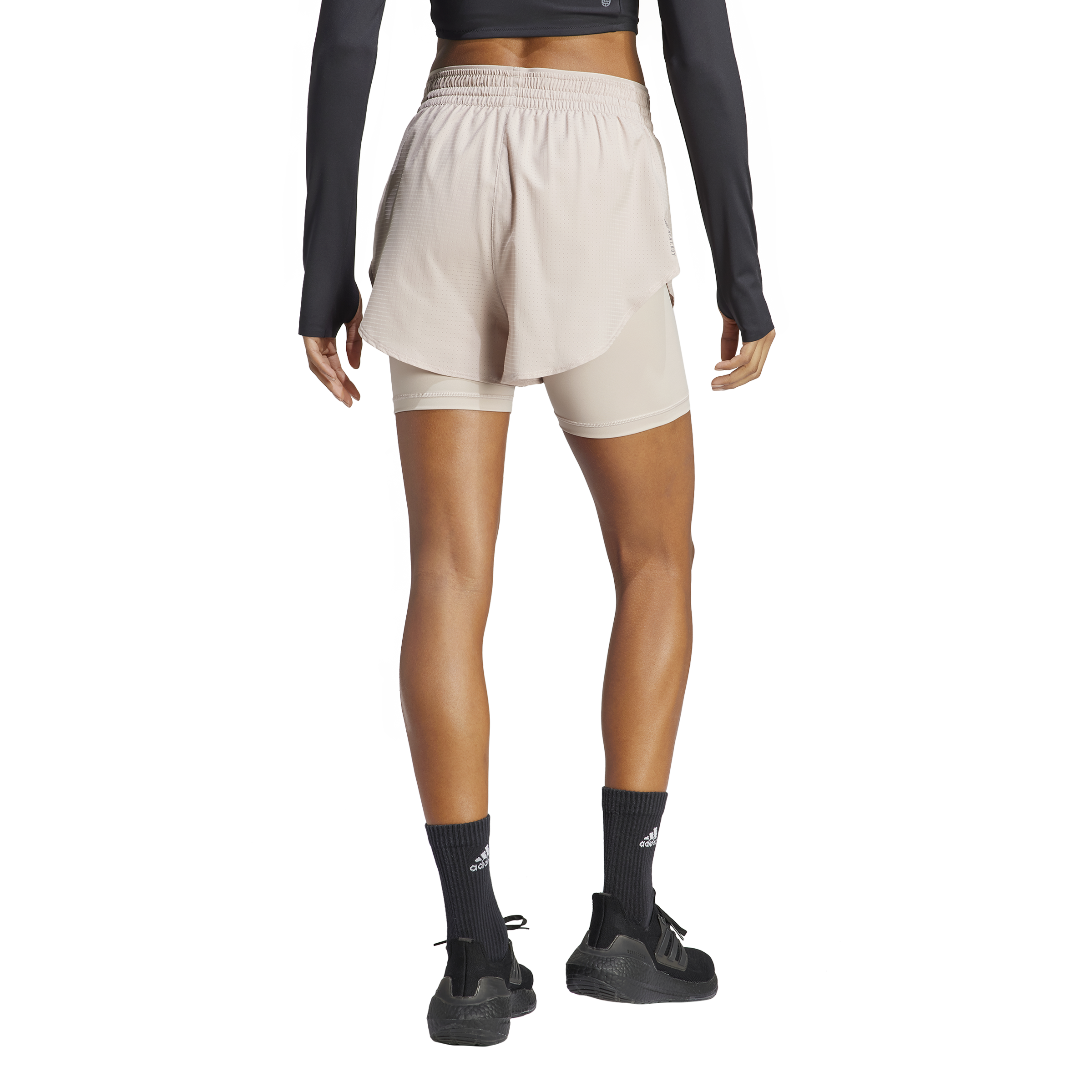 Womens HIIT Heat Ready 2 in 1 Shorts