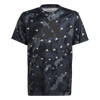 Boys Performance Training Essentials All Over Print Short Sleeve T-Shirt