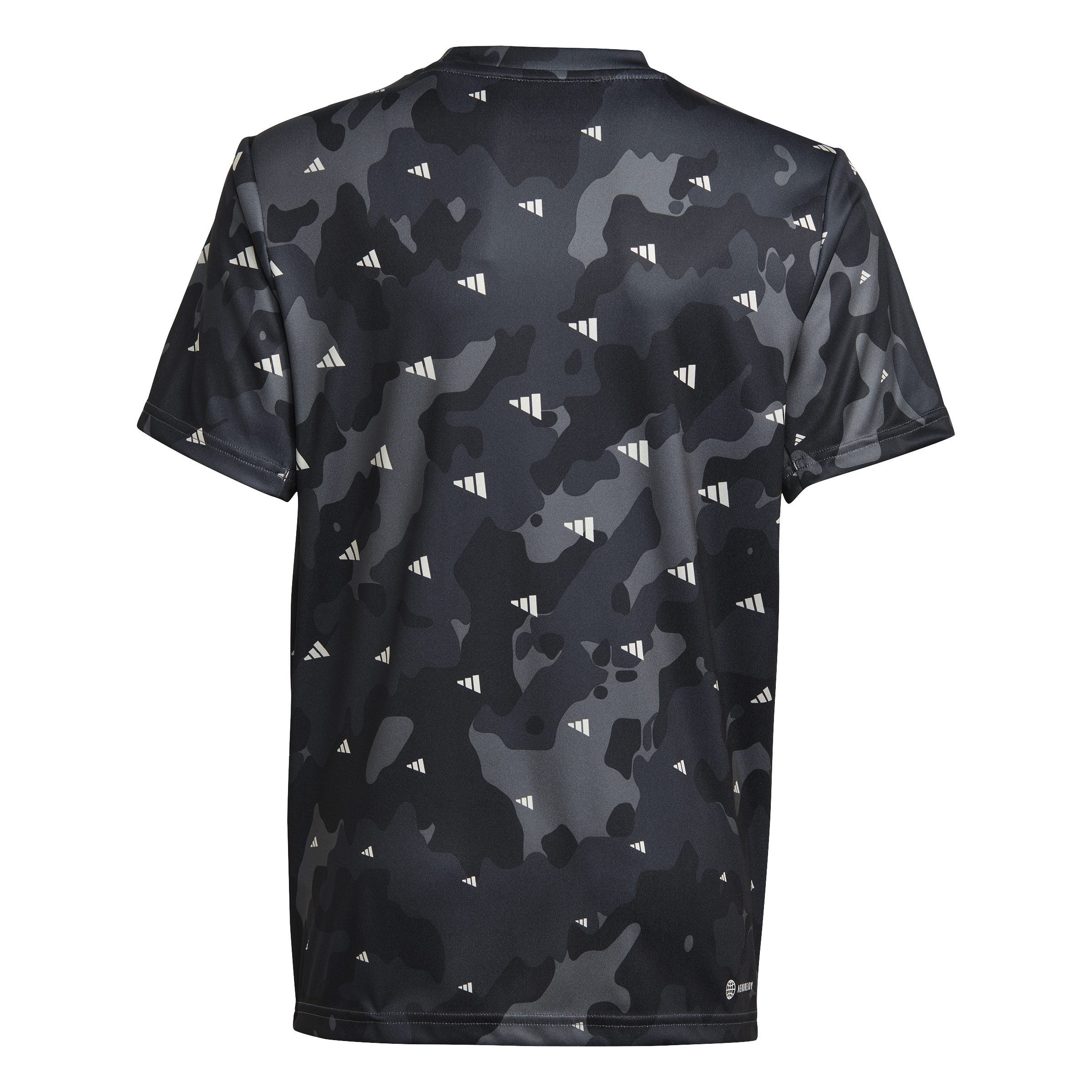Boys Performance Training Essentials All Over Print Short Sleeve T-Shirt