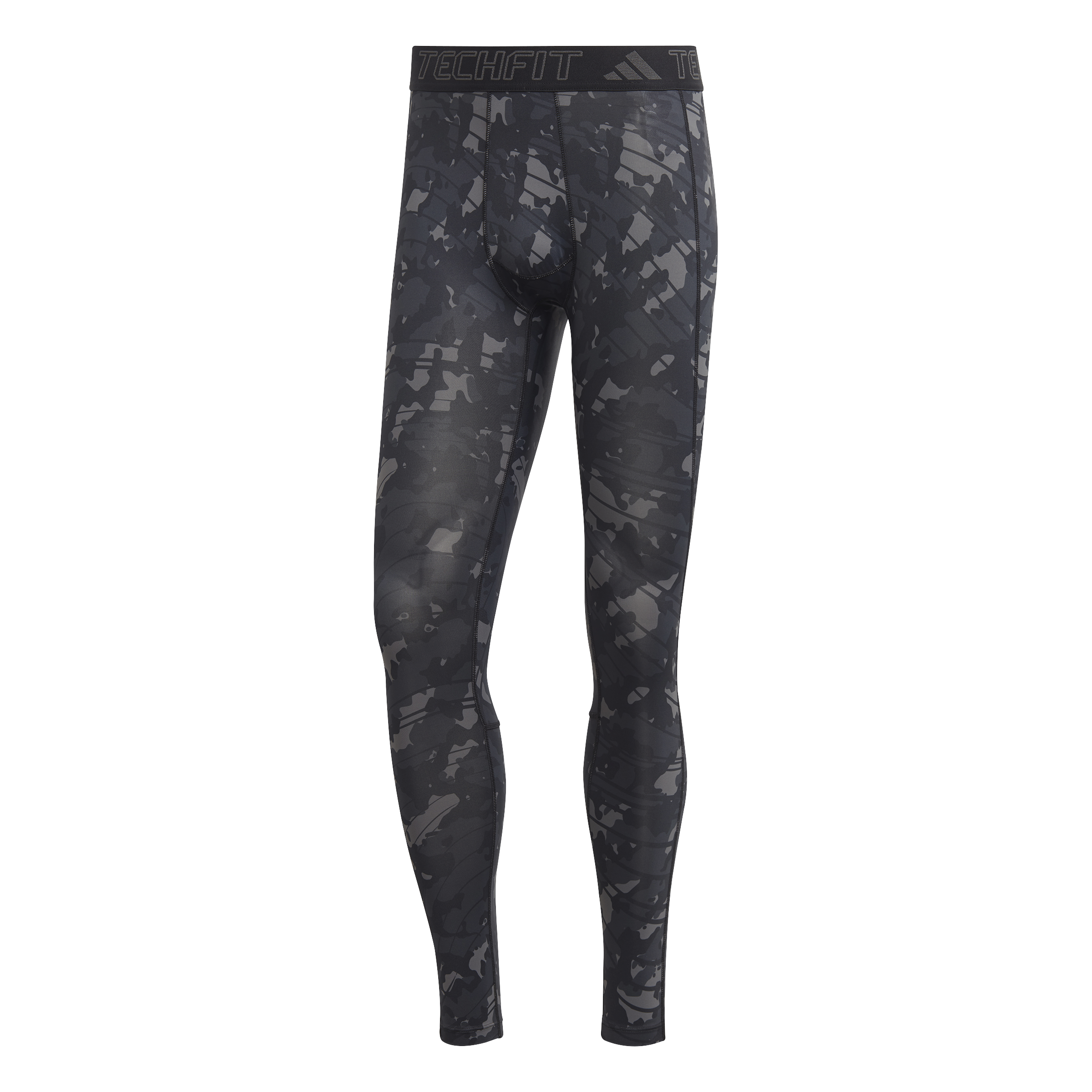 Mens Techfit Printed Long Long Tight