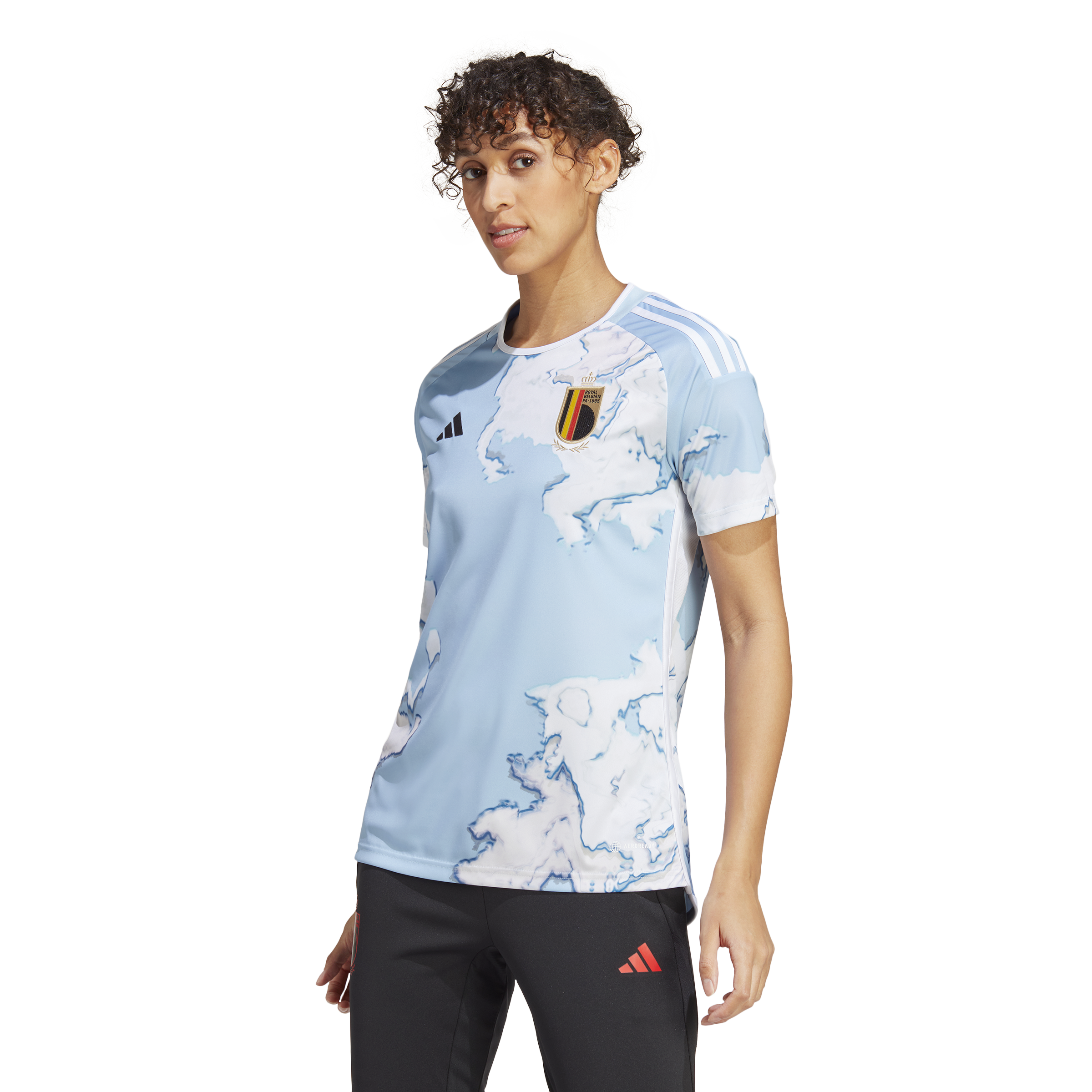 Womens Belgium World Cup 2023 Away Replica Jersey