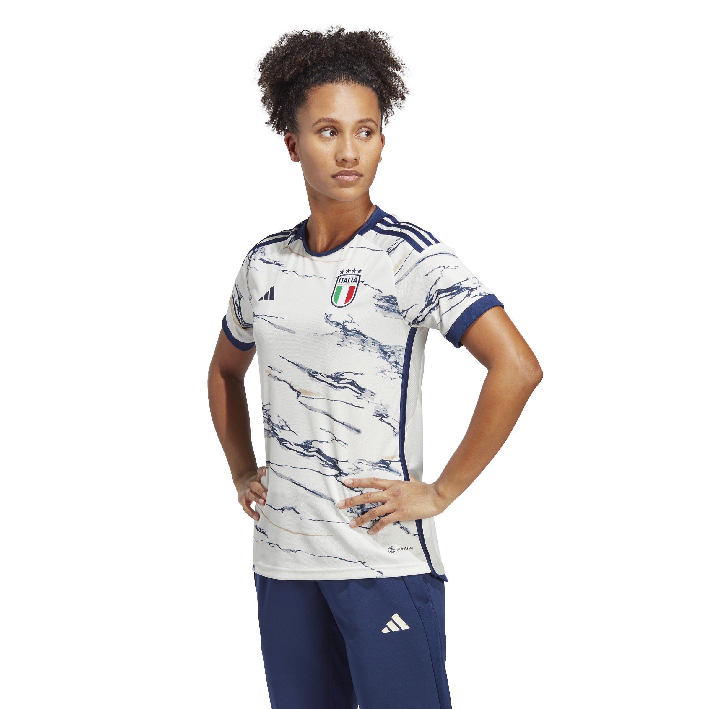 Womens Italy World Cup 2023 Away Replica Jersey