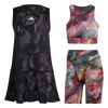 Womens Tennis Printed Mesh Dress