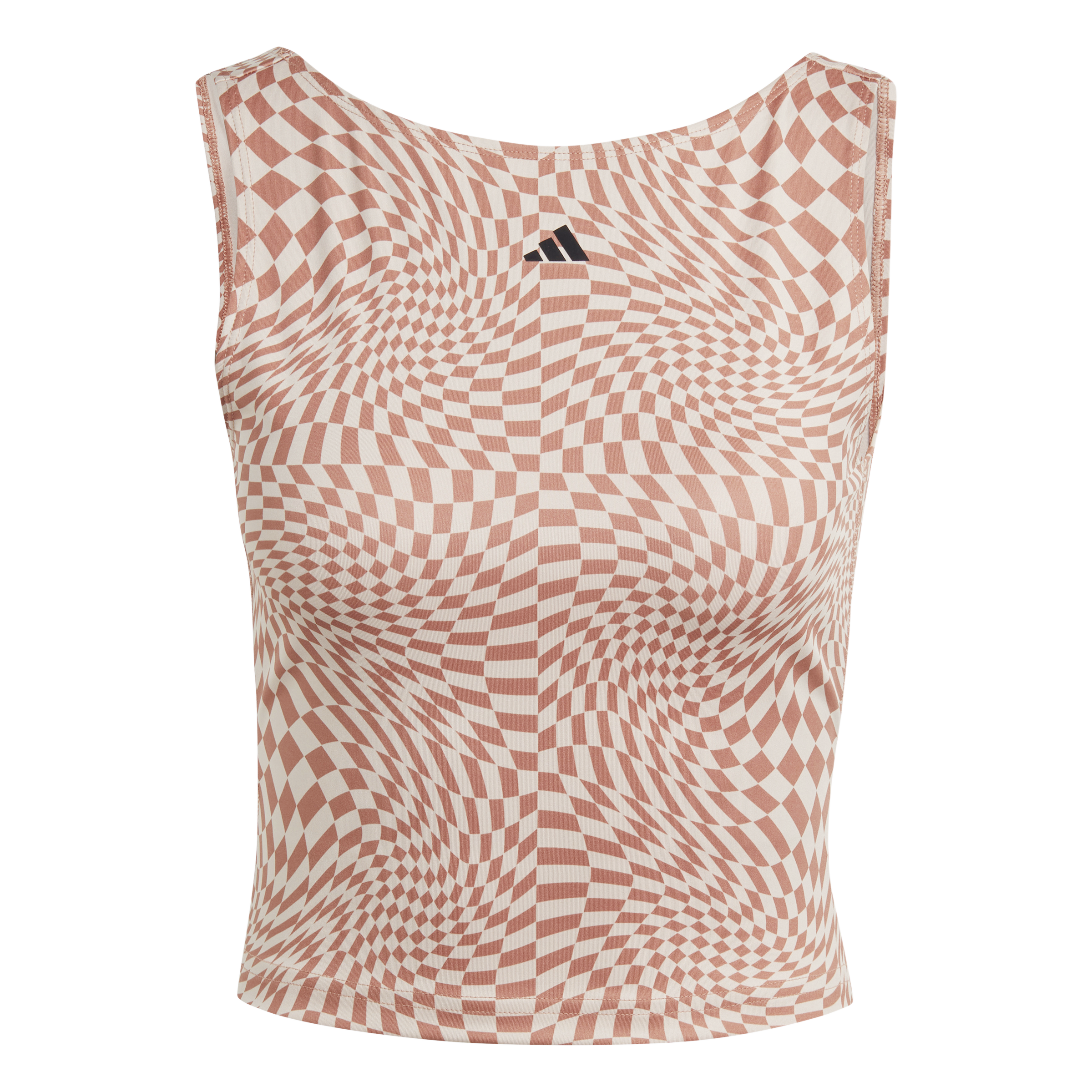 Womens Yoga Fitted Crop Tank