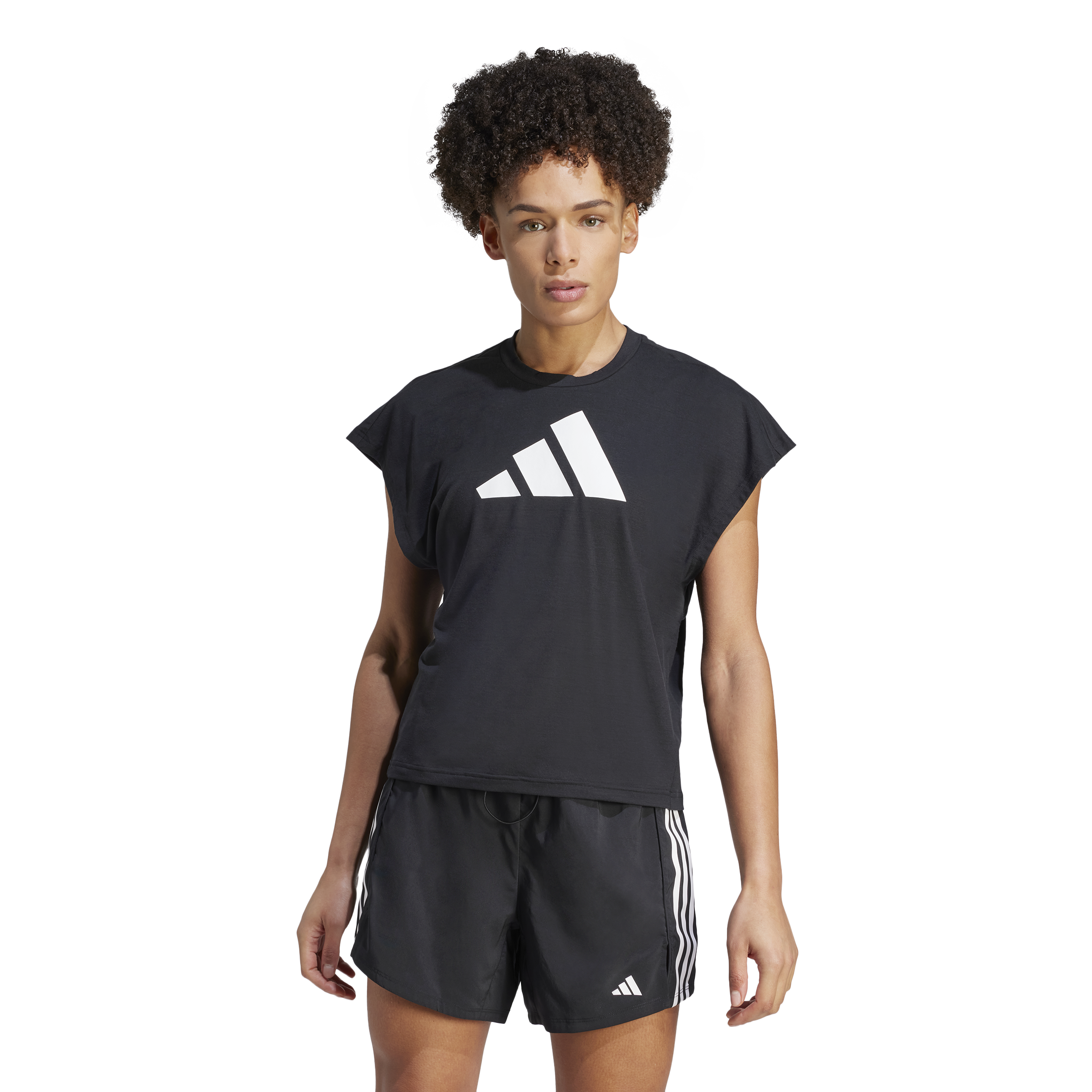 Womens Train Icon Badge Logo Short Sleeve T-Shirt