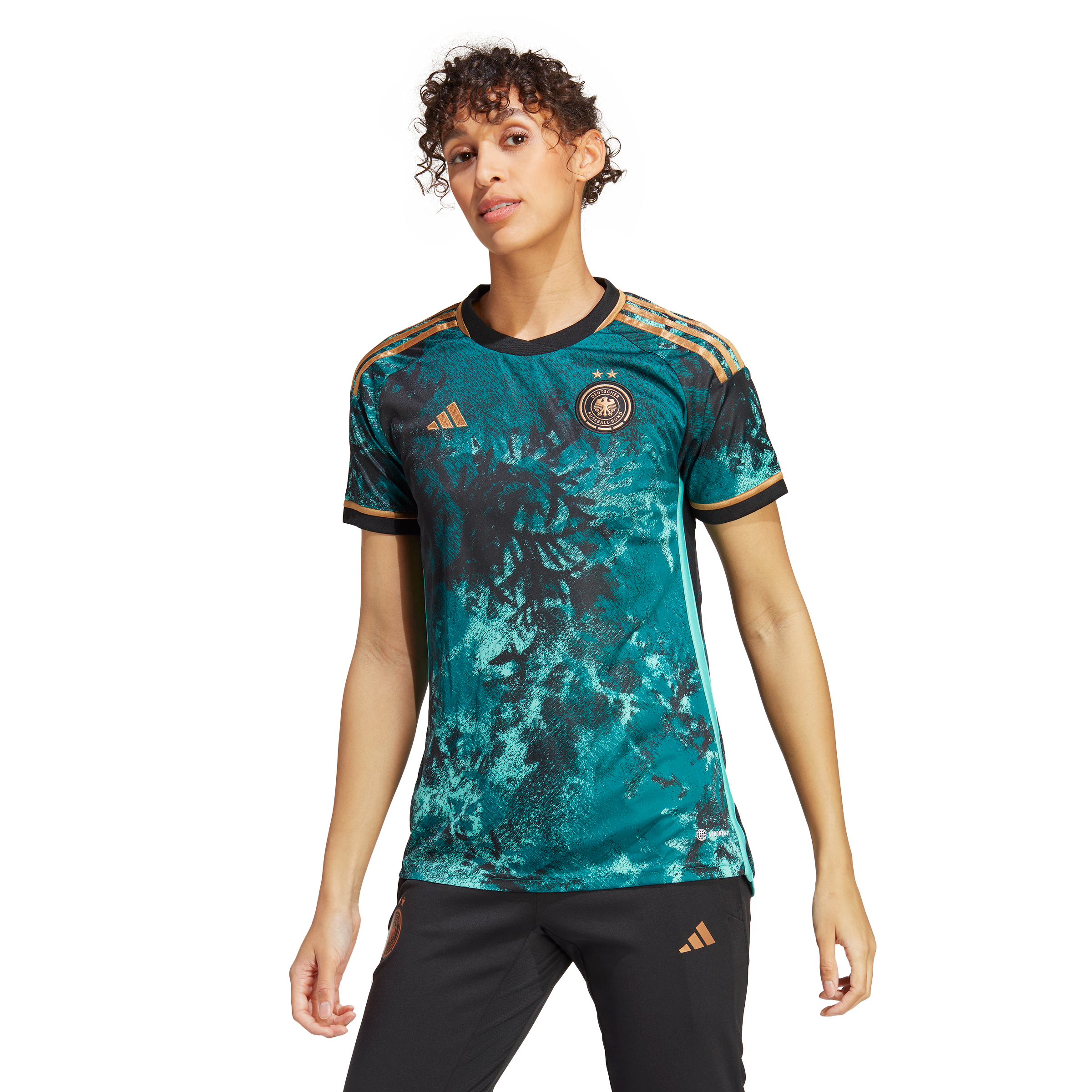 Womens Germany World Cup 2023 Away Replica Jersey