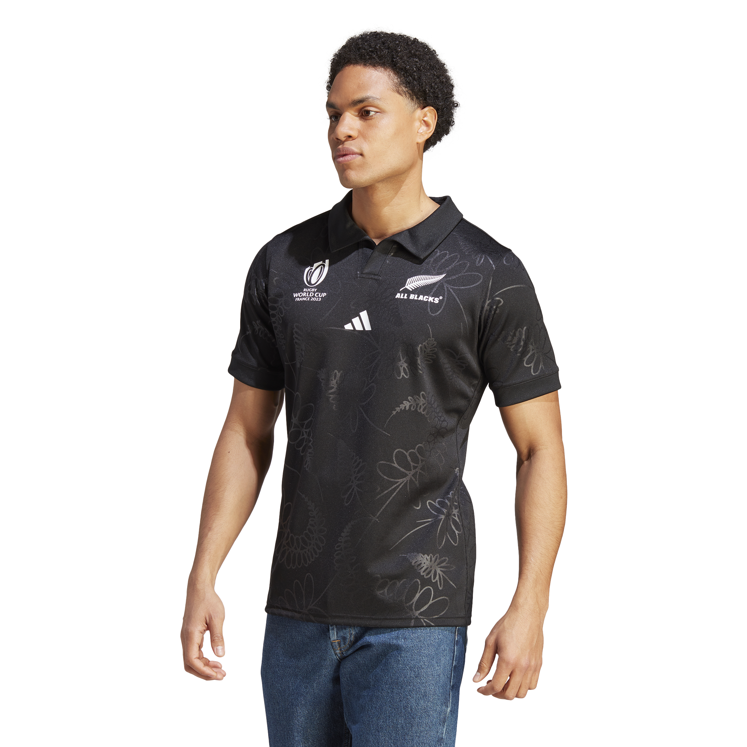 Mens New Zealand All Blacks Home Replica Jersey