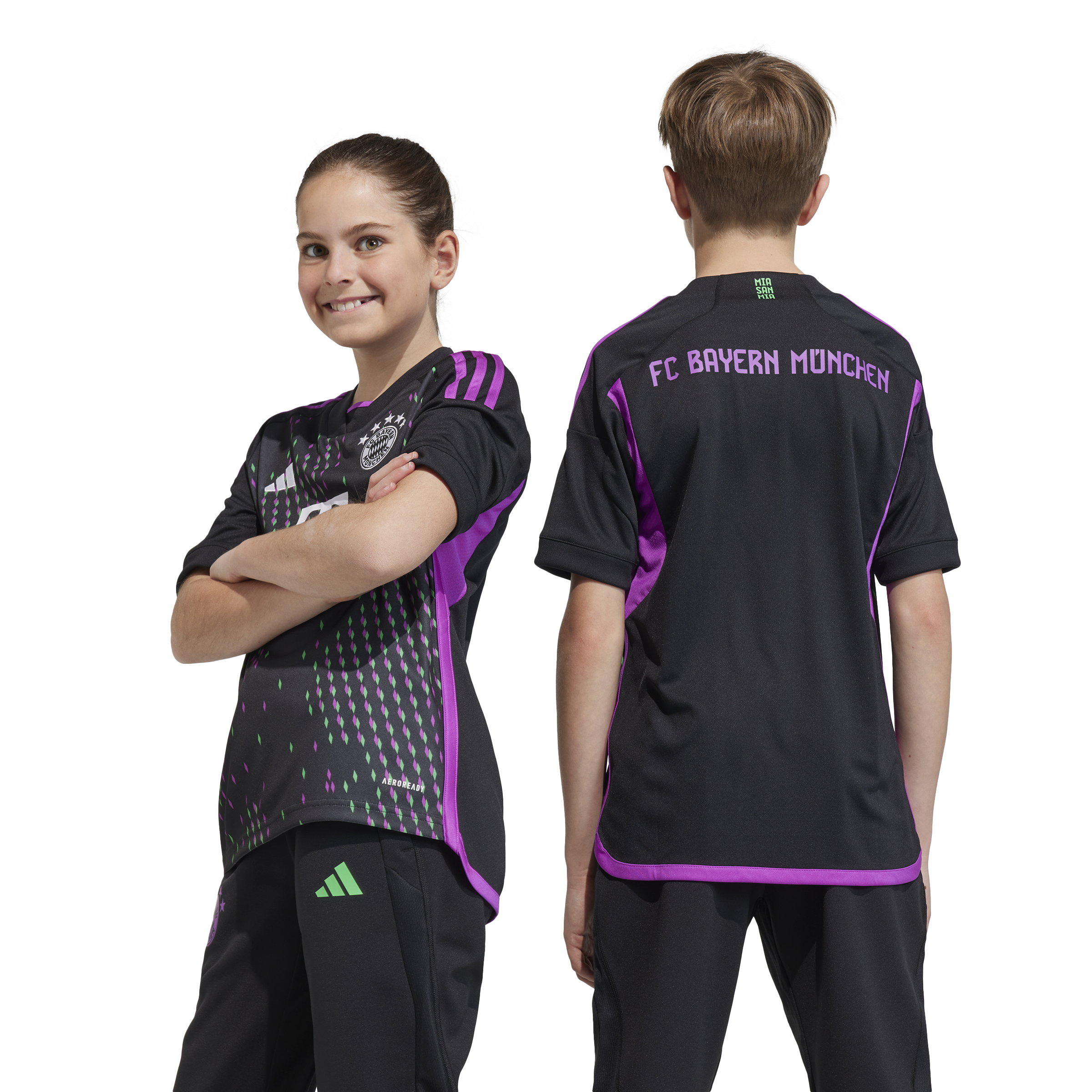 Boys FC Bayern Munich Away Replica Jersey