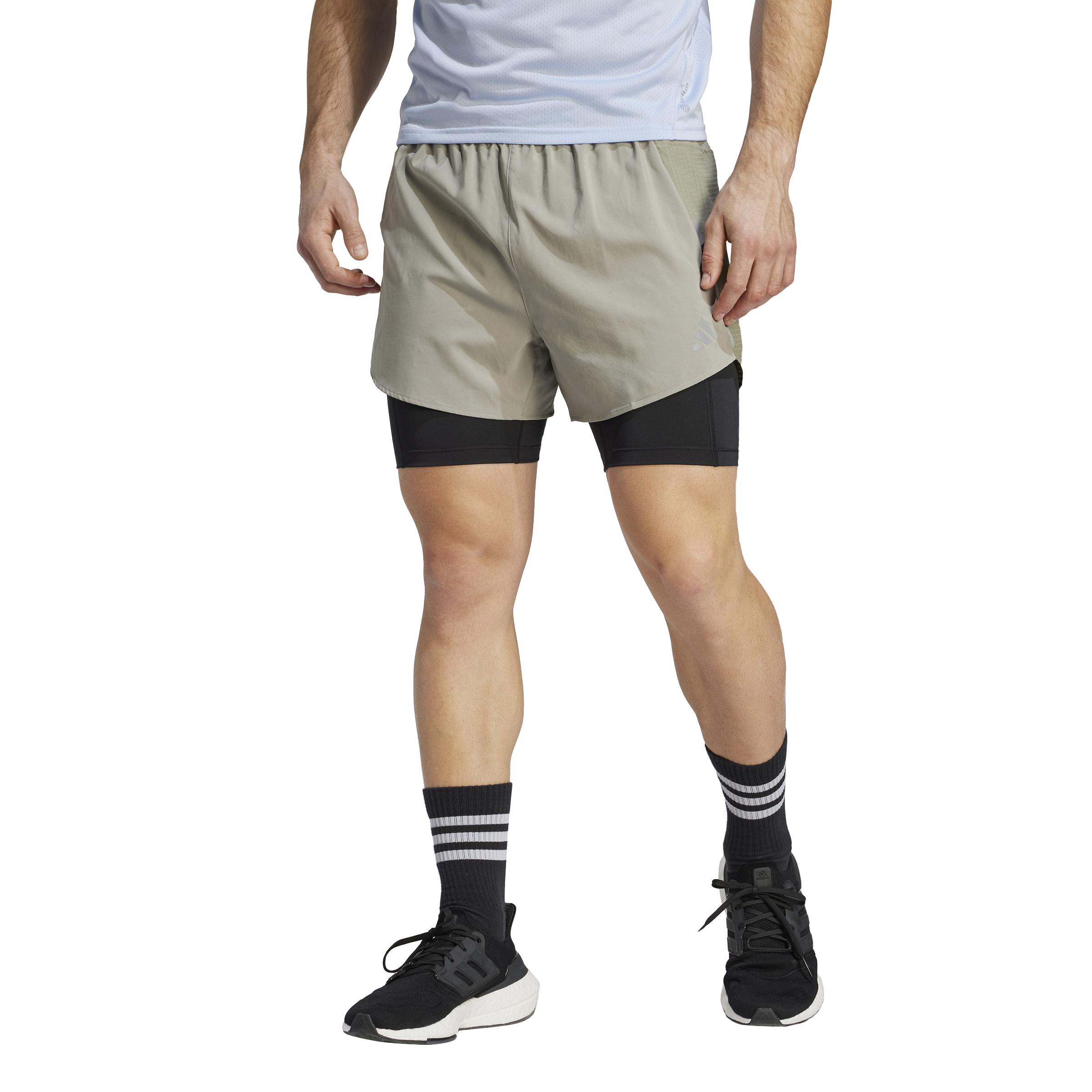 Mens Design 4 Run 2 In 1 Short