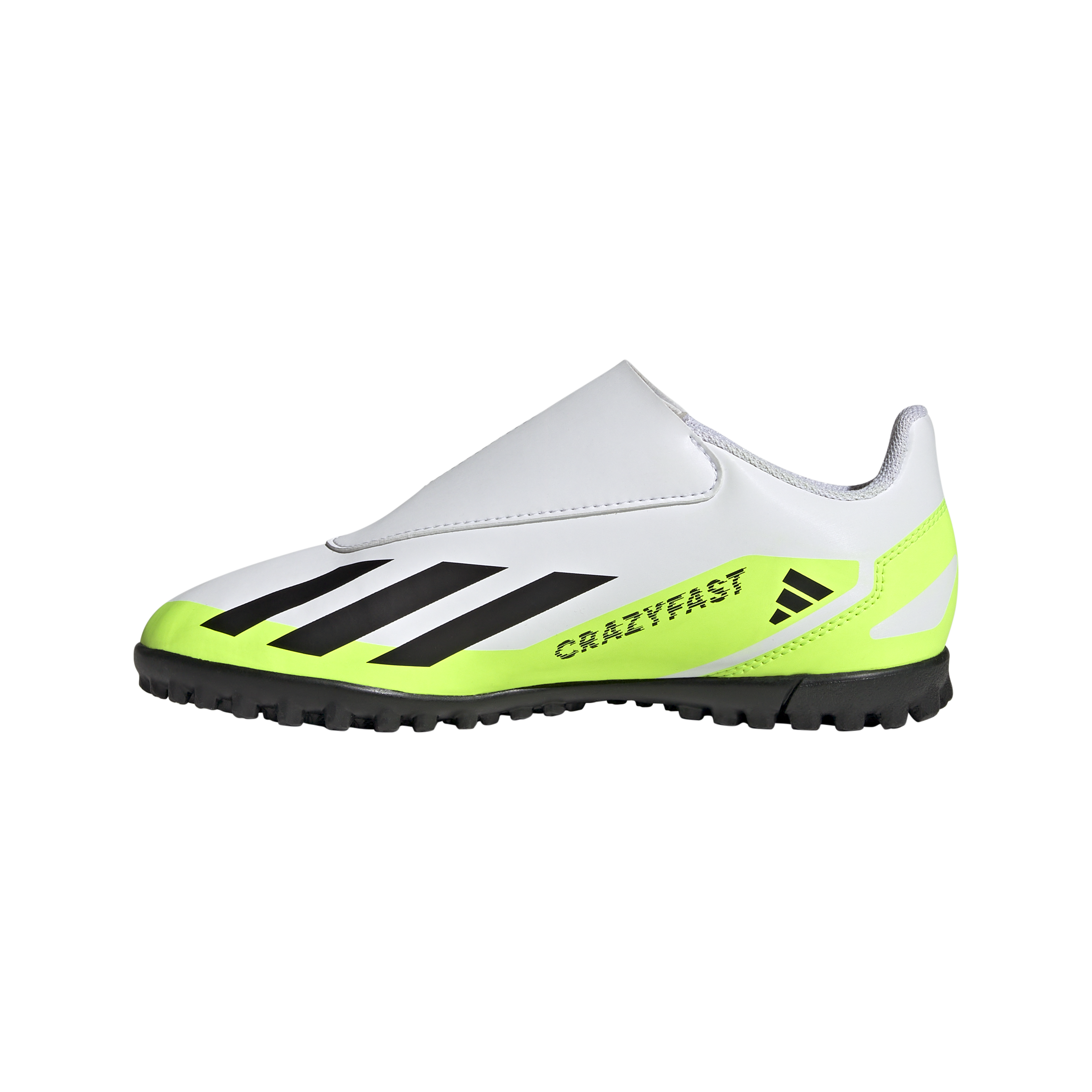 Junior X Crazyfast.4 Velcro Turf Ground Football Boot