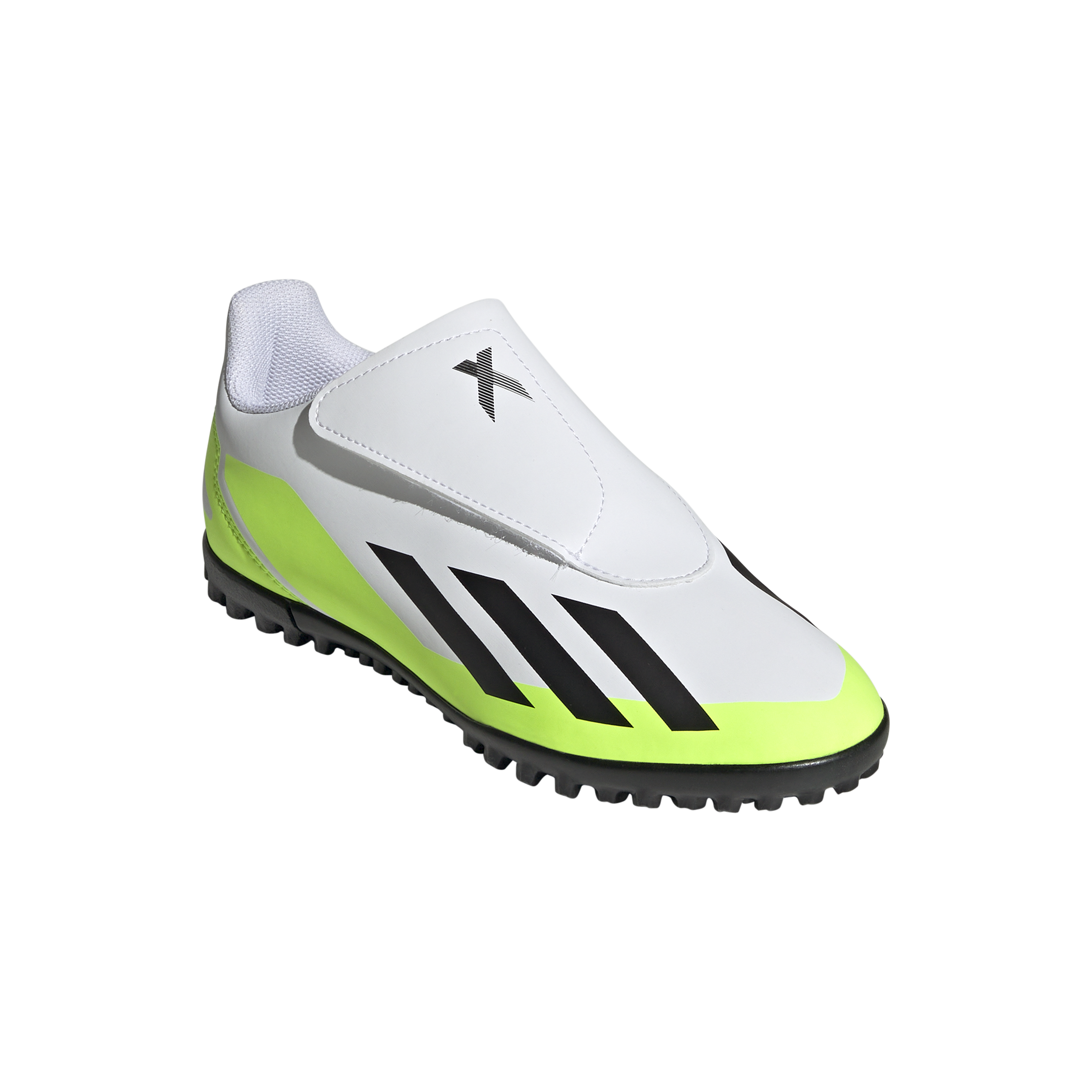 Junior X Crazyfast.4 Velcro Turf Ground Football Boot