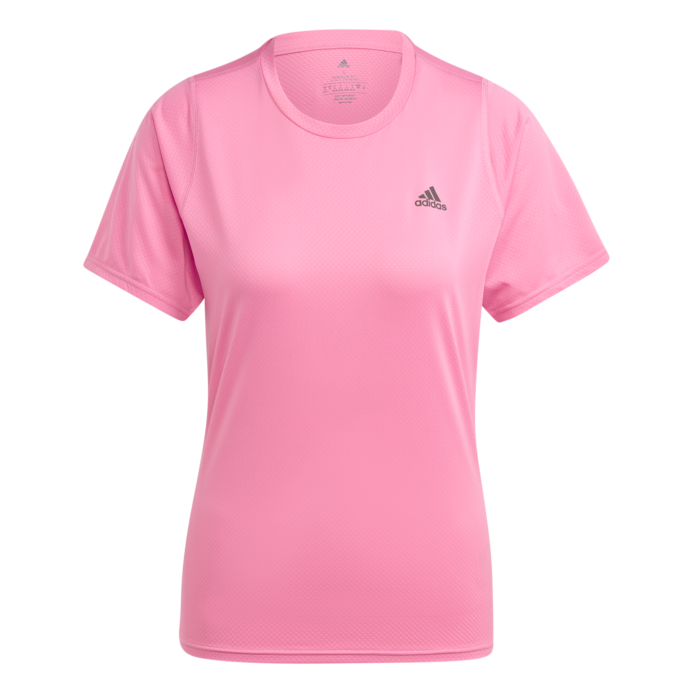 Womens Running Run Icon 3 Bar Short Sleeve T-Shirt