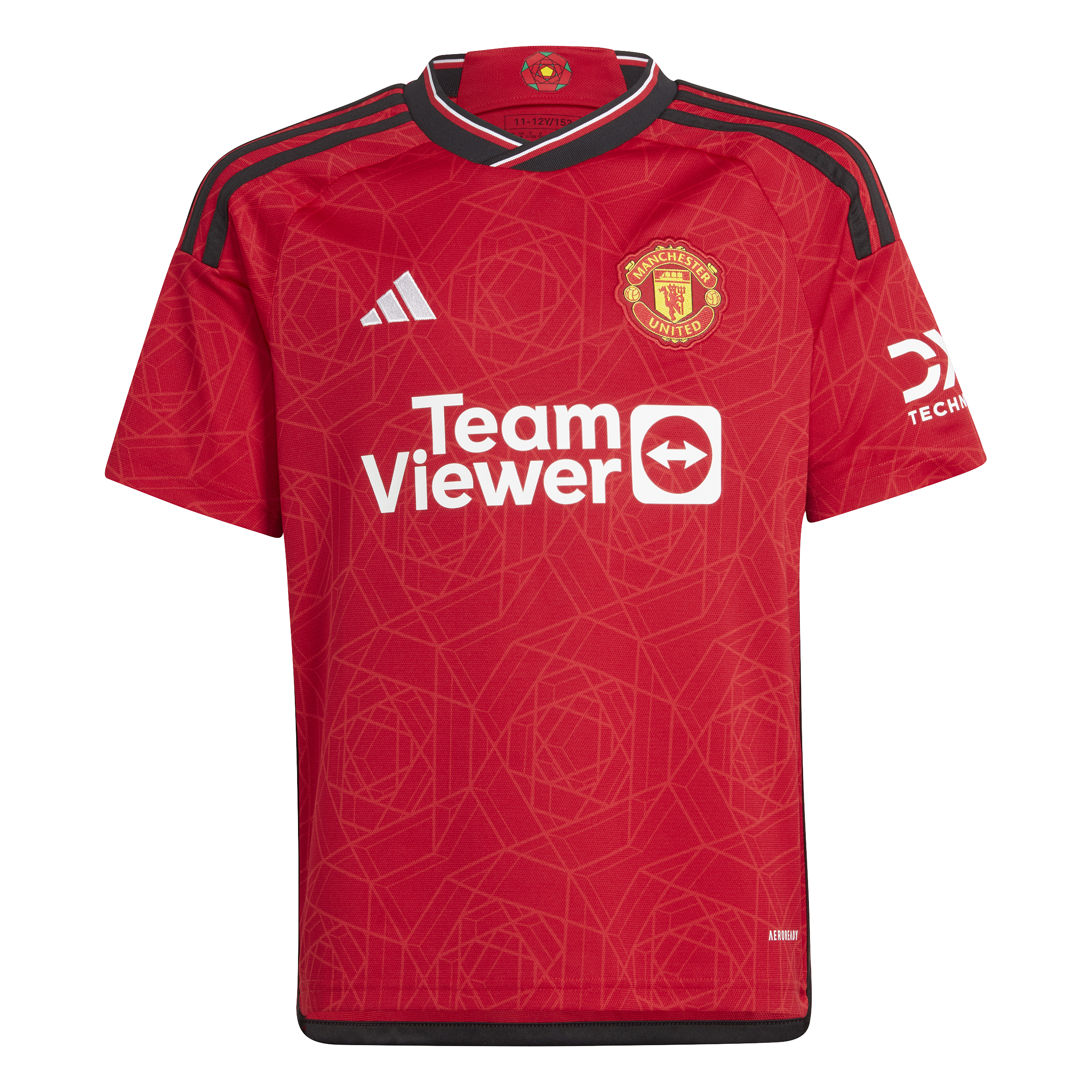 Boys Manchester United FC Home Replica Jersey 23/24