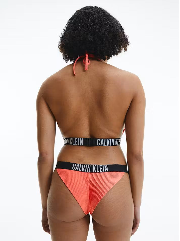 Womens Colorblock Triangle Bikini Top