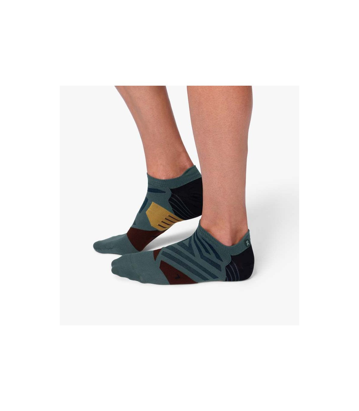 Mens Performance Running No Show Socks