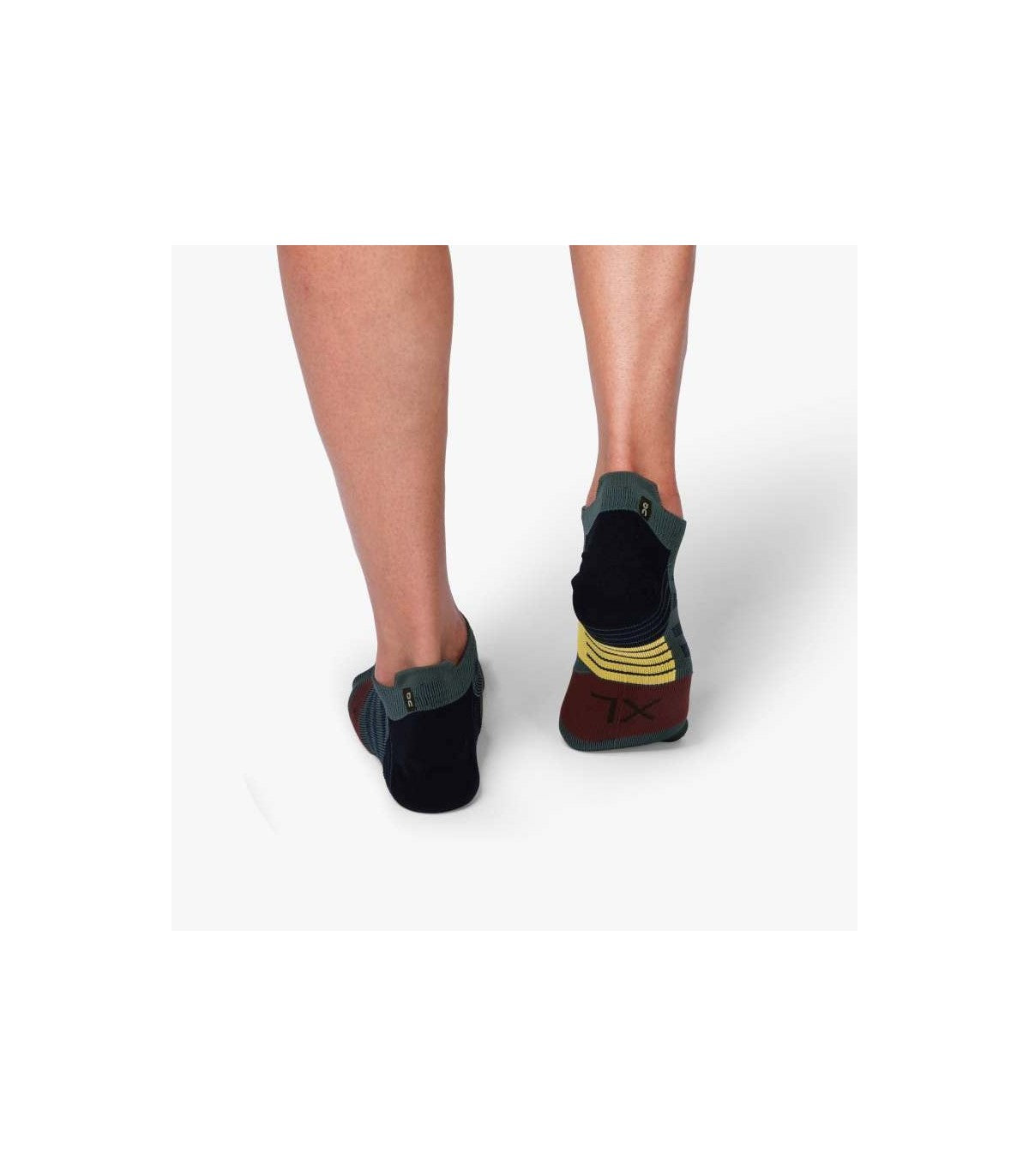 Mens Performance Running No Show Socks
