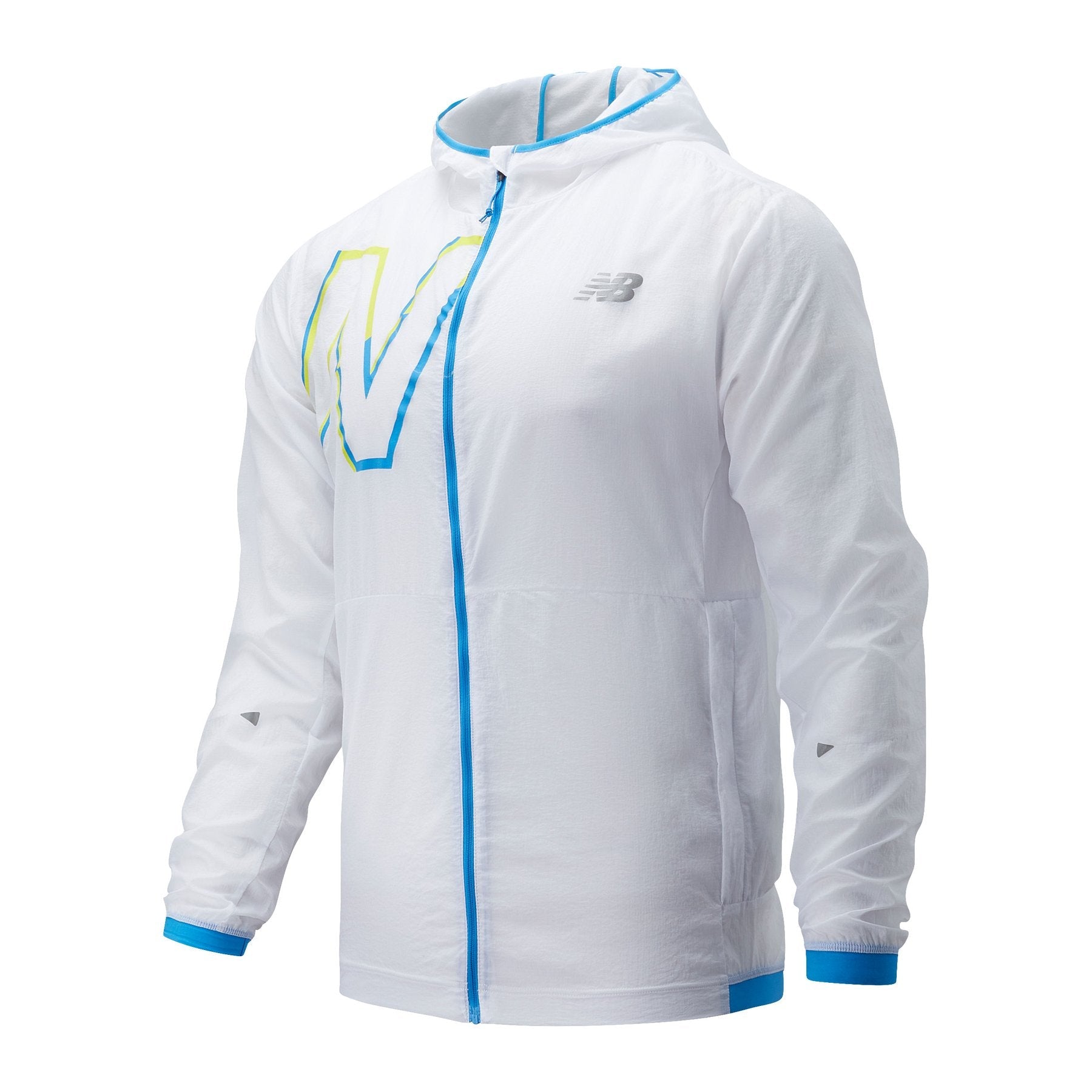 Mens Impact Run Printed Light Pack Jacket