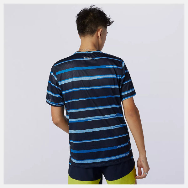 Mens Impact Run Printed Short Sleeve T-Shirt