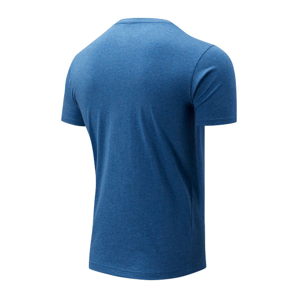 Mens Essentials Stacked Logo Short Sleeve T-Shirt